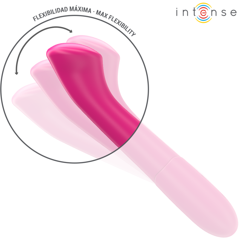PATY vibrator 19 cm med flexibel design och 10 vibrationslägen