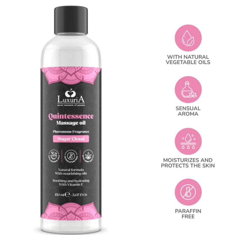 Intimateline Luxuria Massageolja Sugar Cloud 150 ml
