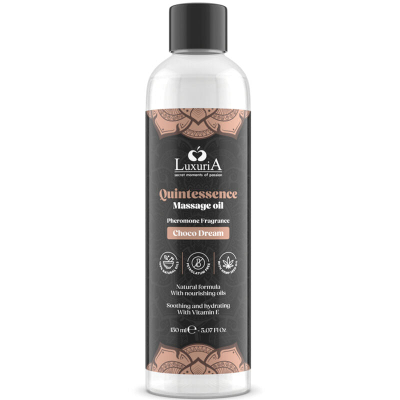 Intimateline Luxuria Massageolja Choklad 150 ml