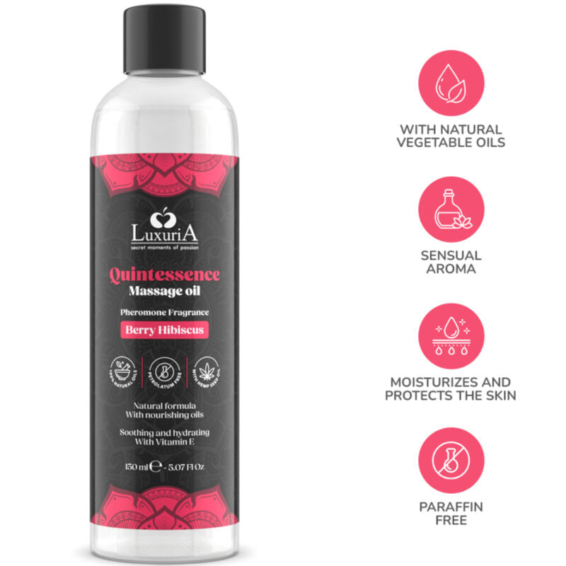 Intimateline Luxuria Massageolja Berry 150 ml