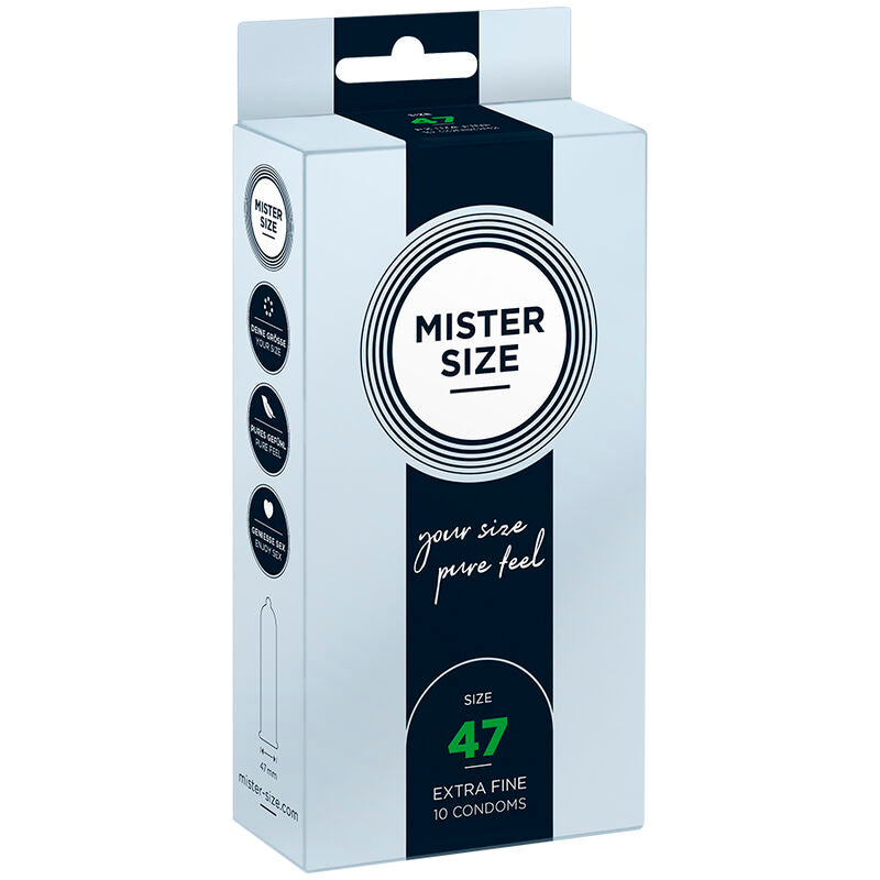 MISTER SIZE kondomer storlek XS 47 mm, 10 enheter