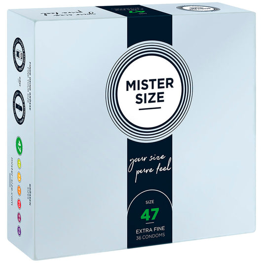 MISTER SIZE kondomer storlek XS 47 mm, 36 enheter