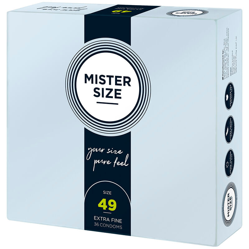 MISTER SIZE kondom storlek S 49 mm, 36 enheter