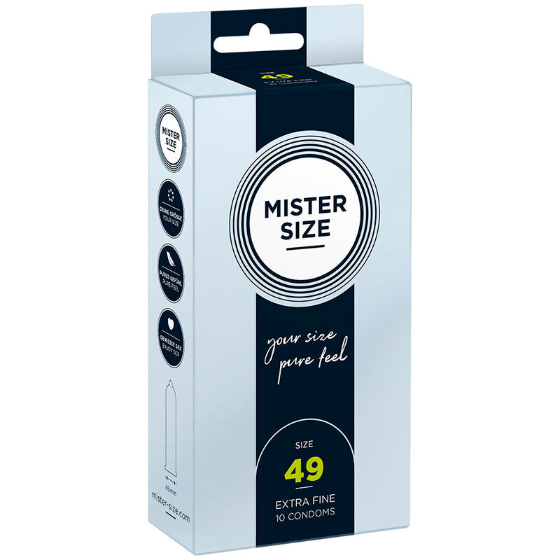 MISTER SIZE kondom storlek S 49 mm, 10 enheter