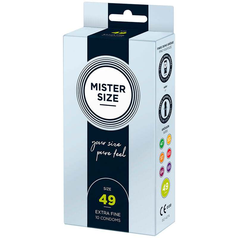 MISTER SIZE kondom storlek S 49 mm, 10 enheter