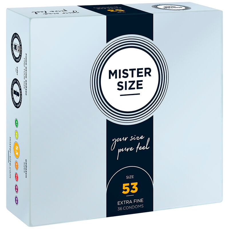 MISTER SIZE kondom storlek M 53 mm, 36 enheter