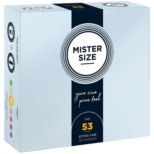 MISTER SIZE kondom storlek M 53 mm, 36 enheter