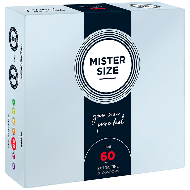 MISTER SIZE XL 60 mm kondom, 36 enheter