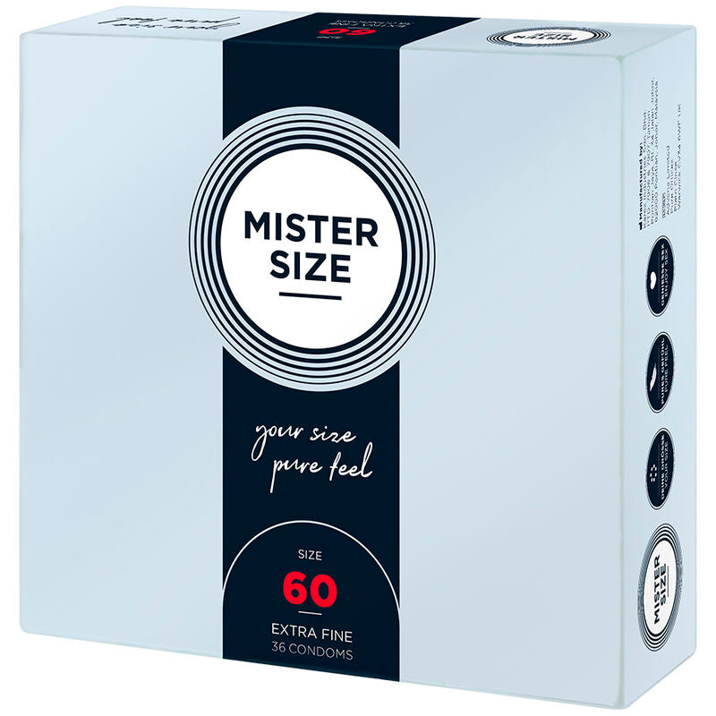 MISTER SIZE XL 60 mm kondom, 36 enheter