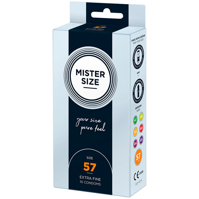 MISTER SIZE kondom storlek L 57 mm, 10 enheter