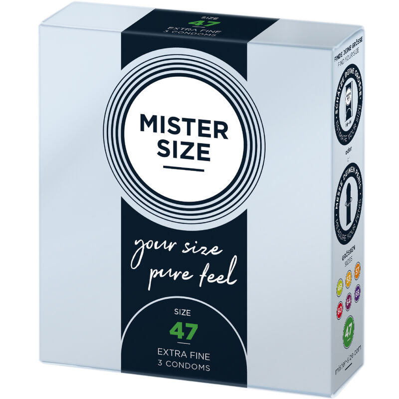 MISTER SIZE kondomer storlek XS 47 mm, 3 enheter