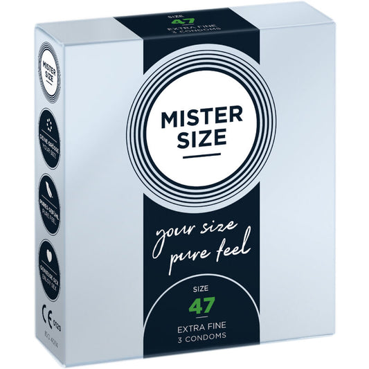 MISTER SIZE kondomer storlek XS 47 mm, 3 enheter