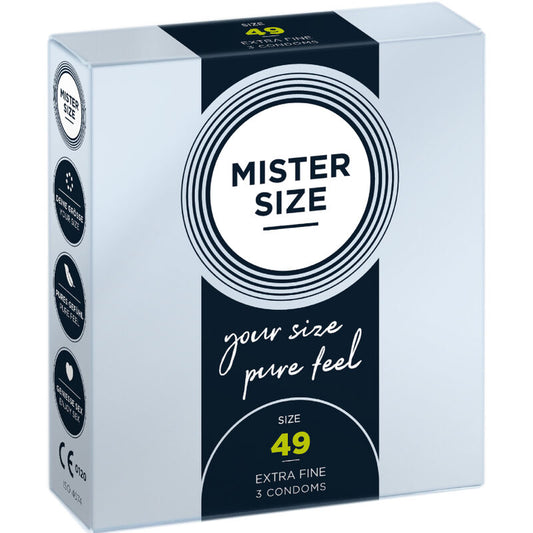 MISTER SIZE kondom storlek S 49 mm, 3 enheter