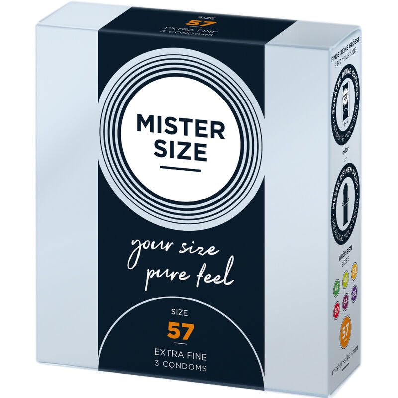 MISTER SIZE kondom storlek L 57 mm, 3 enheter