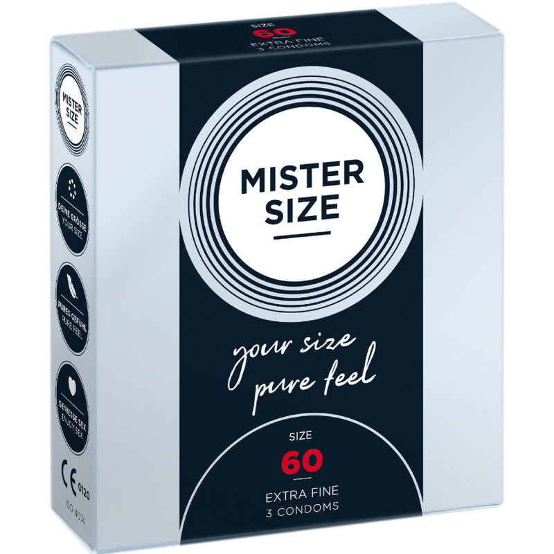 MISTER SIZE kondom storlek XL 60 mm, 3 enheter