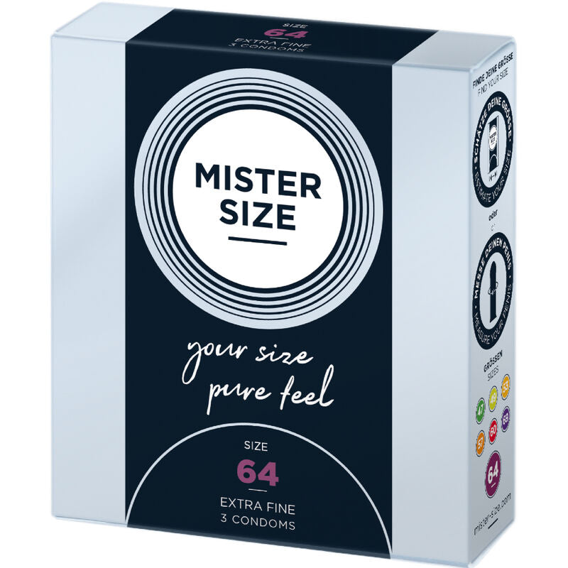 MISTER SIZE kondomer storlek XXL 64 mm, 3 enheter