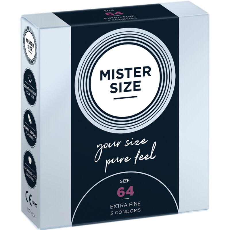 MISTER SIZE kondomer storlek XXL 64 mm, 3 enheter