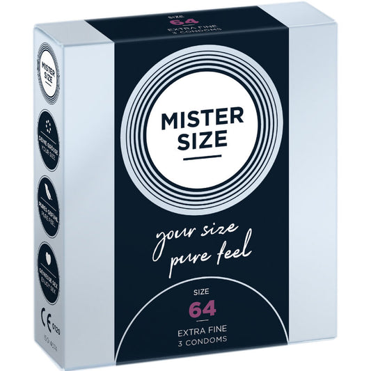 MISTER SIZE kondomer storlek XXL 64 mm, 3 enheter