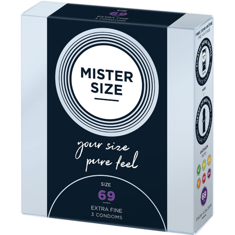 MISTER SIZE XXXL kondomer 69 mm, 3 enheter