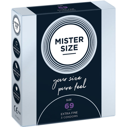 MISTER SIZE XXXL kondomer 69 mm, 3 enheter