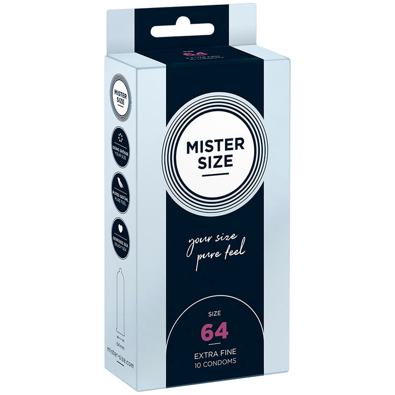 MISTER SIZE kondomer storlek XXL 64 mm, 10 enheter