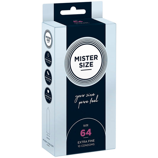 MISTER SIZE kondomer storlek XXL 64 mm, 10 enheter