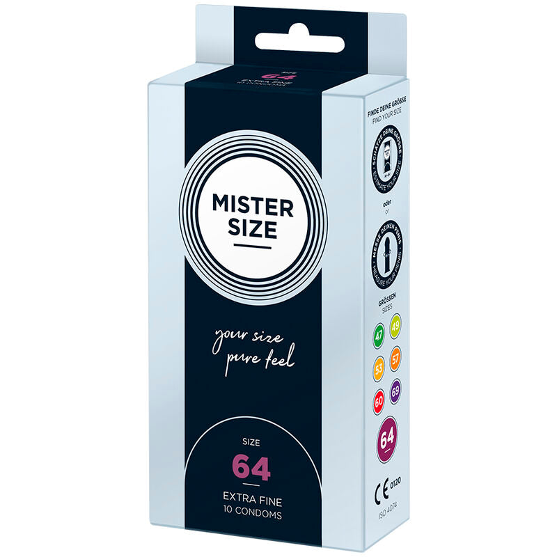 MISTER SIZE kondomer storlek XXL 64 mm, 10 enheter