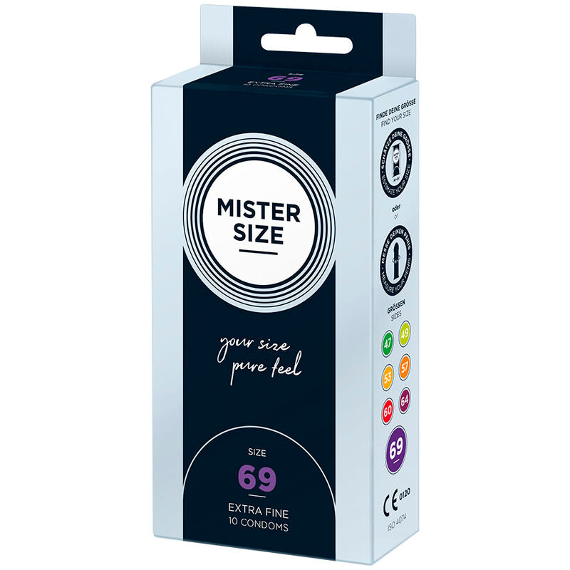 MISTER SIZE kondomer storlek XXXL 69 mm, 10 enheter