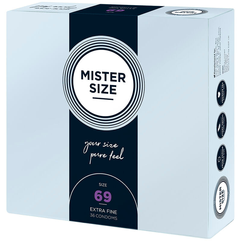MISTER SIZE XXXL kondomer 69 mm, 36 enheter