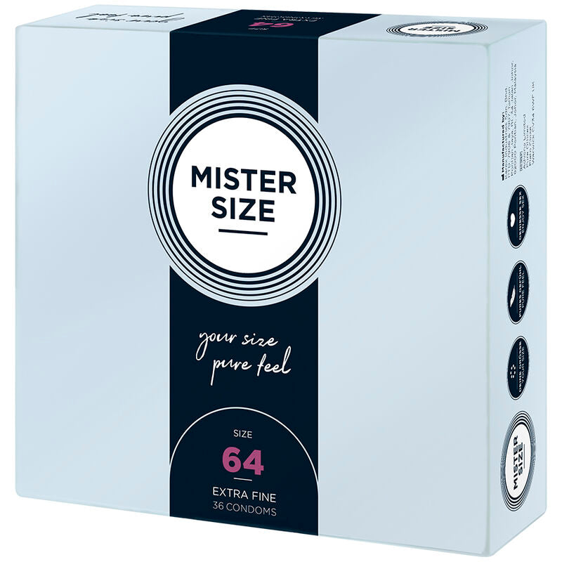MISTER SIZE kondomer storlek XXL 64 mm, 36 enheter