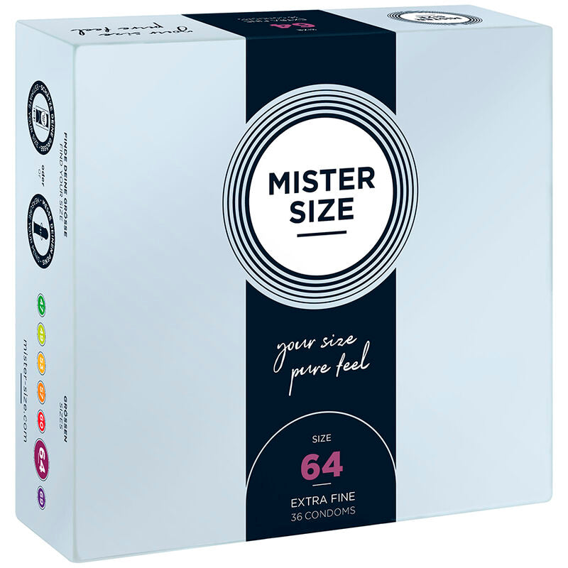 MISTER SIZE kondomer storlek XXL 64 mm, 36 enheter