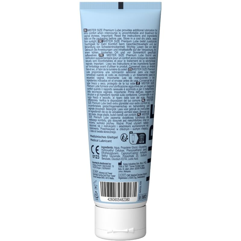 MISTER SIZE - PREMIUM GLIDMEDEL 100 ML
