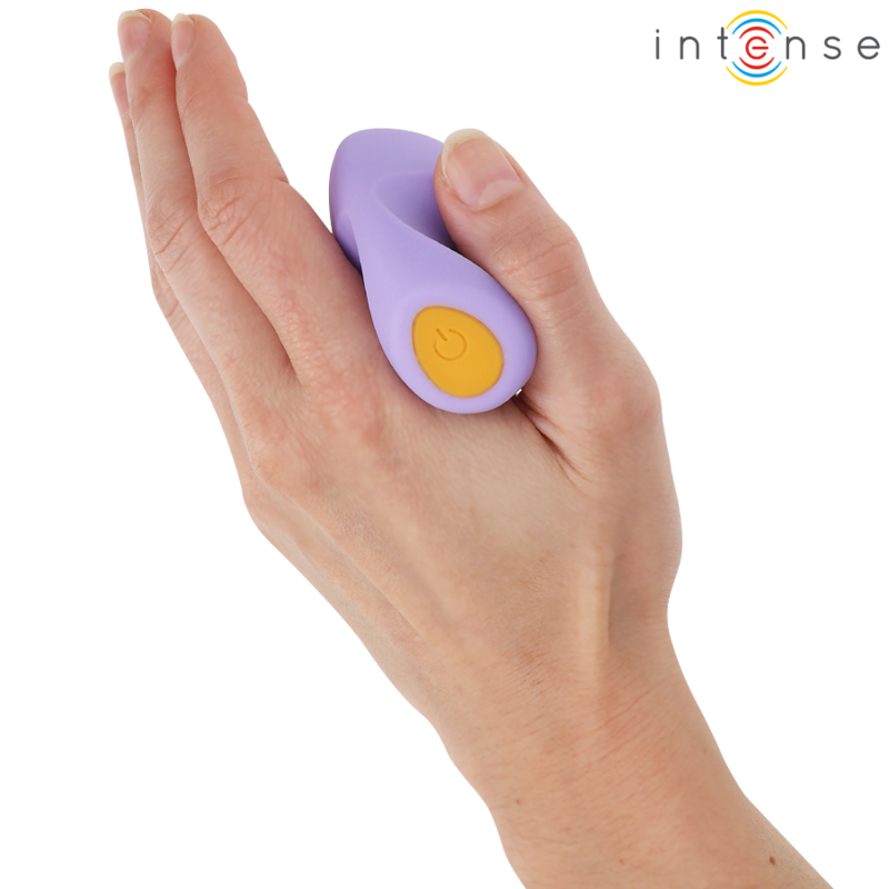 Lila vibrator URSULA från INTENSE med 10 vibrationslägen