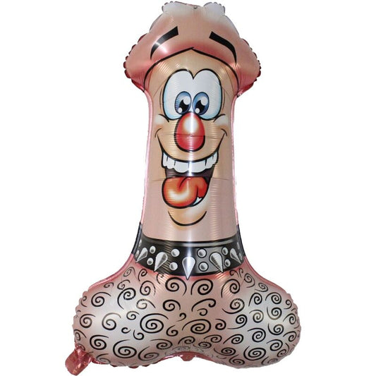Sado penisformad partybalong i helium, 90 cm