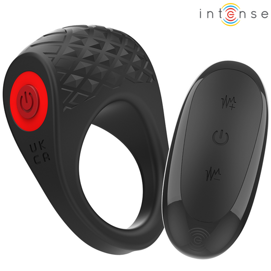 CLOVER vibrator penisring från INTENSE i svart