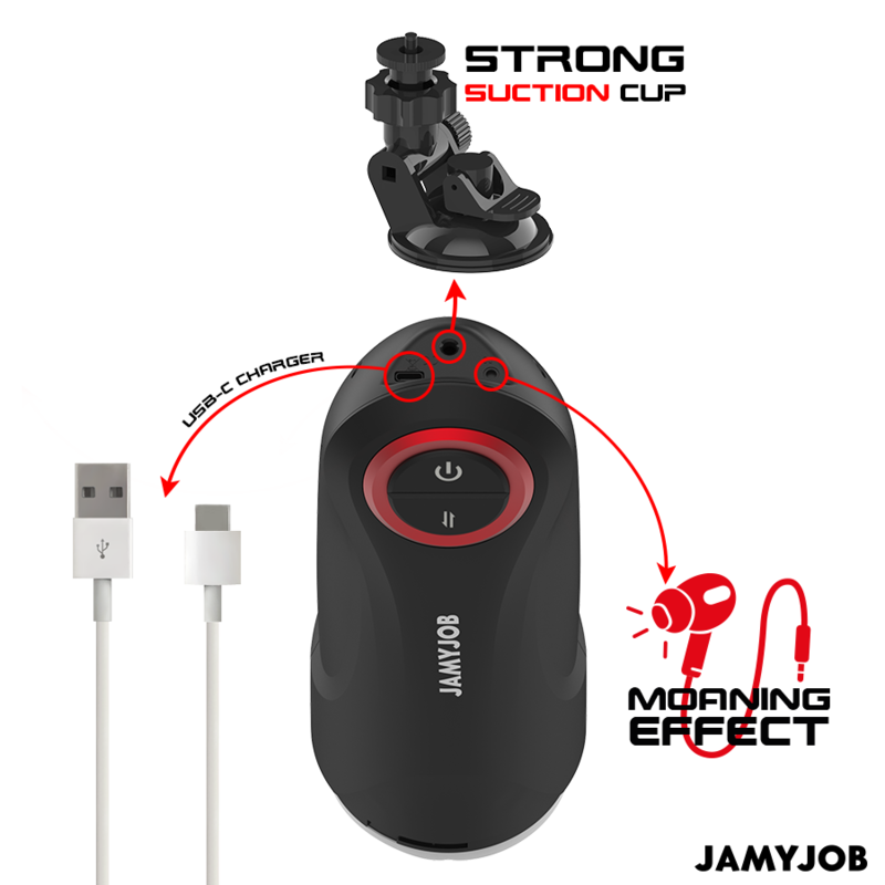 JAMYJOB GRAVITY automatisk vaginal masturbator