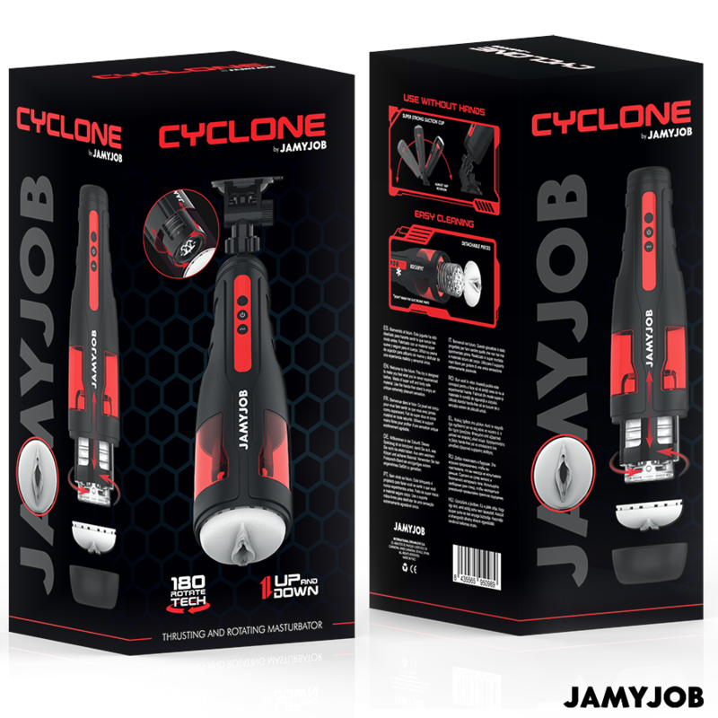JAMYJOB CYCLONE automatisk vagina masturbator
