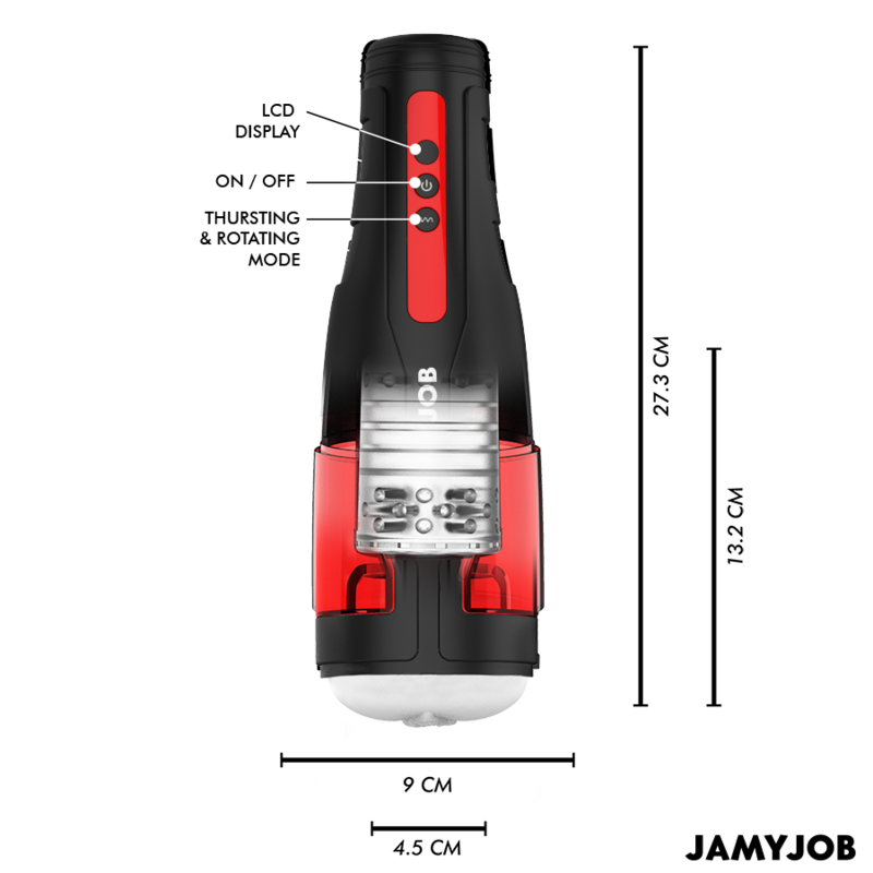 JAMYJOB CYCLONE automatisk vagina masturbator