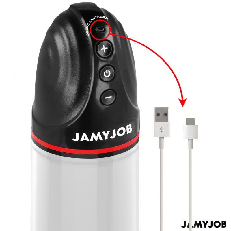 JAMYJOB XPAND automatisk penisförlängarpump i grå