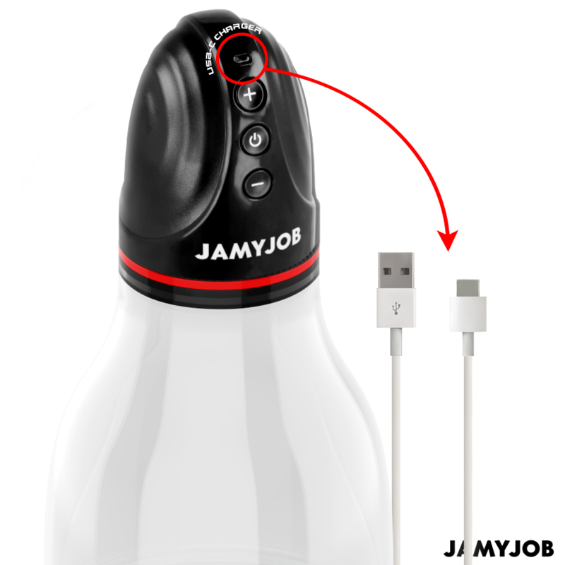 JAMYJOB - XPAND LITE AUTOMATISK TESTIKELPUMP 3 SUKTIONSNIVÅER GRÅ