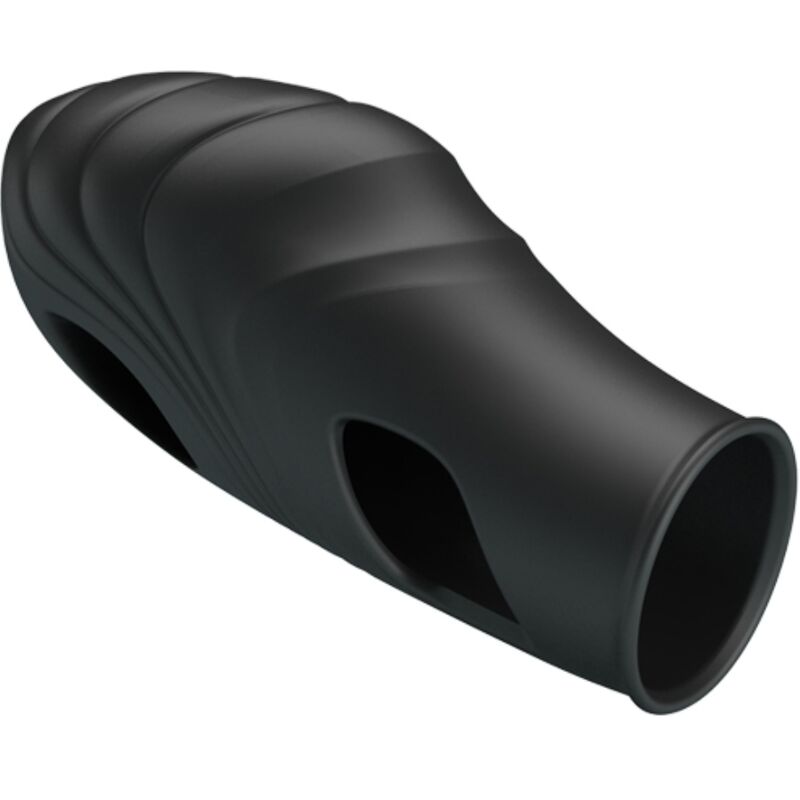 PRETTY LOVE LICH silikonfinger vibrator i svart