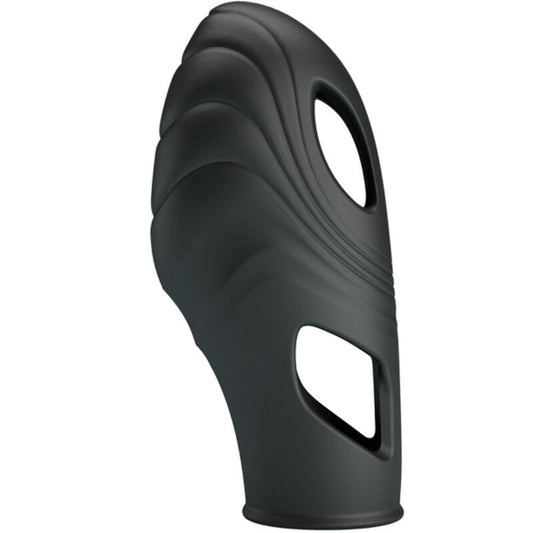 PRETTY LOVE LICH silikonfinger vibrator i svart