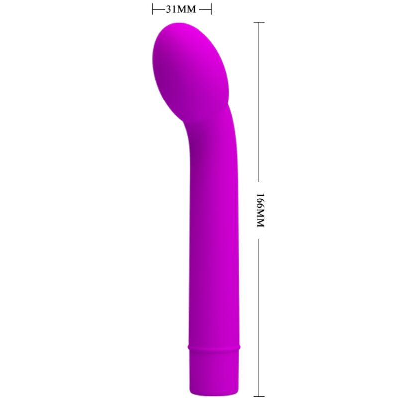 Pretty Love Logan G-punkt vibrator i lila med 10 vibrationslägen