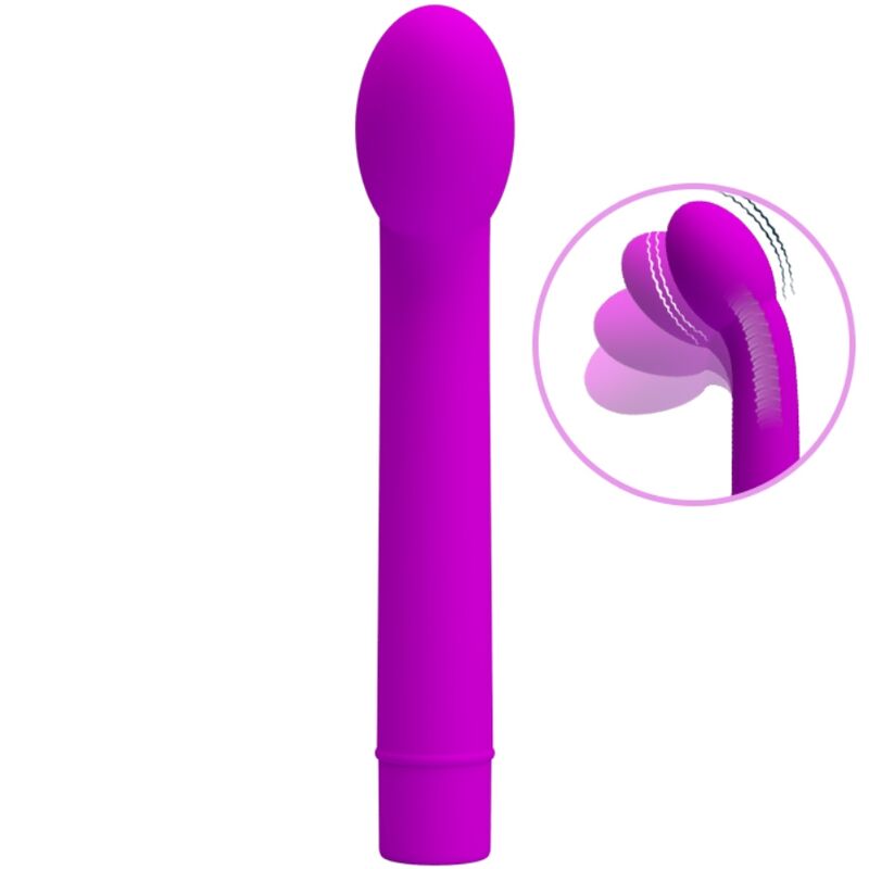 Pretty Love Logan G-punkt vibrator i lila med 10 vibrationslägen