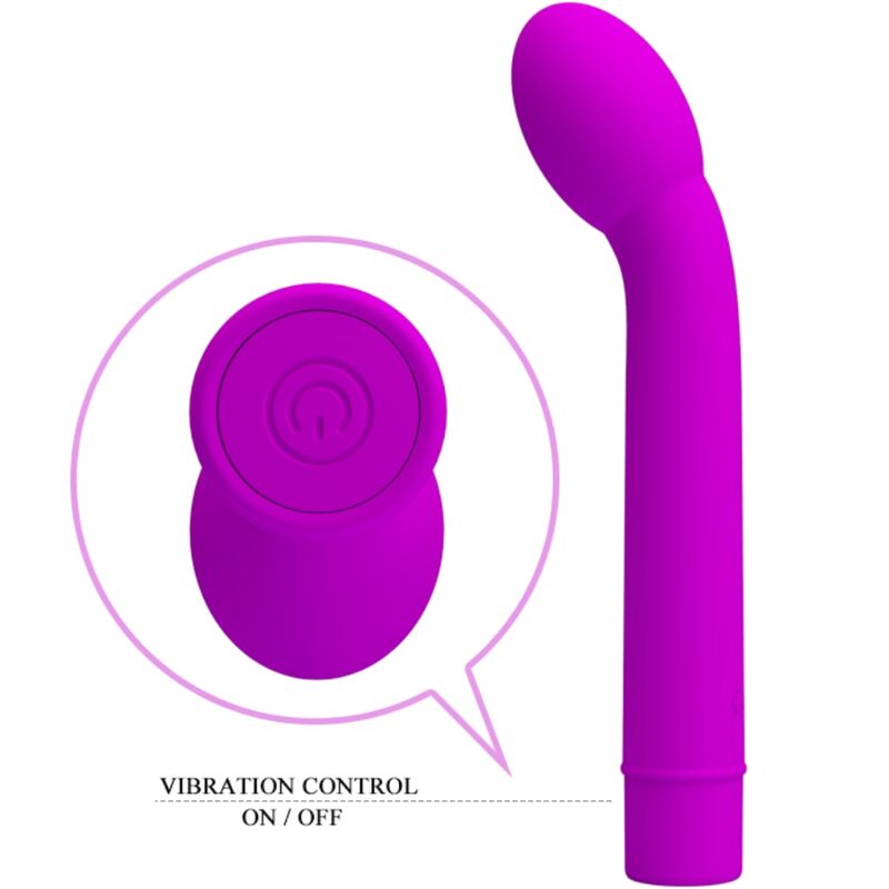 Pretty Love Logan G-punkt vibrator i lila med 10 vibrationslägen