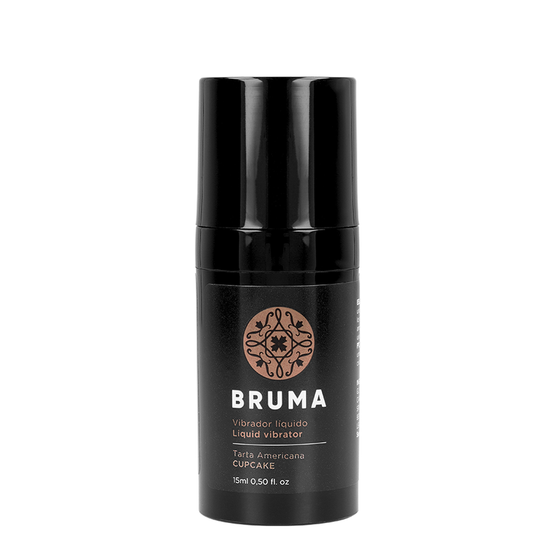 BRUMA cupcake-smakad flytande vibrator 15 ml