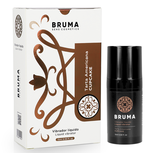 BRUMA cupcake-smakad flytande vibrator 15 ml