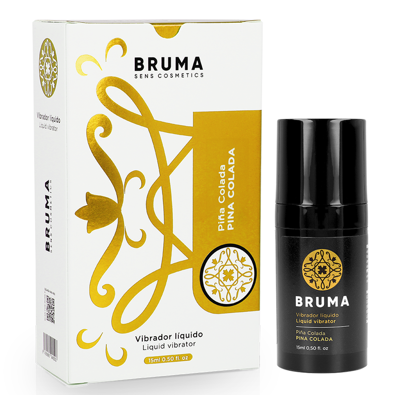 BRUMA flytande vibrator med smak av pina colada 15 ml