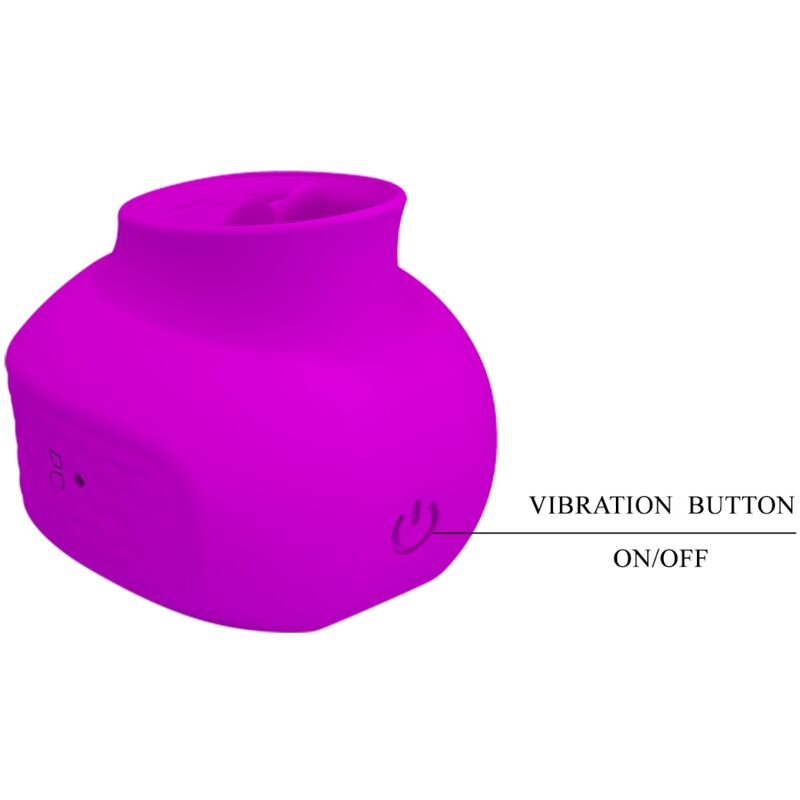 Pretty Love Estelle tungstimulator i lila med 12 vibrationslägen