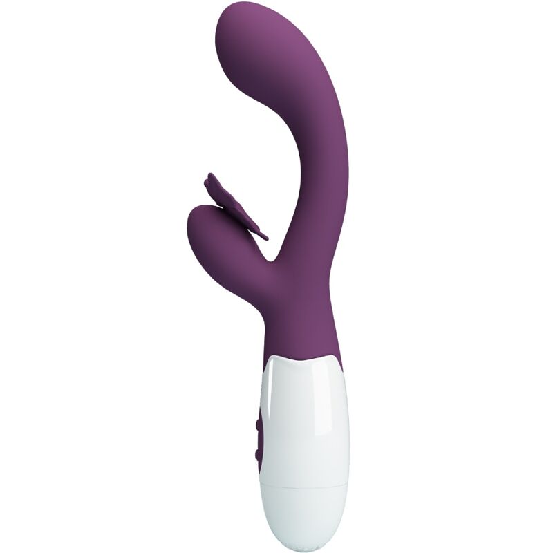 Pretty Love Butterfly Kiss Rabbit Vibrator i lila